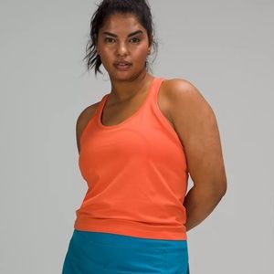 Lululemon Swiftly Tech Racerback Tank 2.0 Race Size 6 Warm Coral